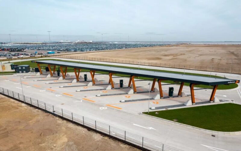 Milence opens first UK charging hub in Immingham