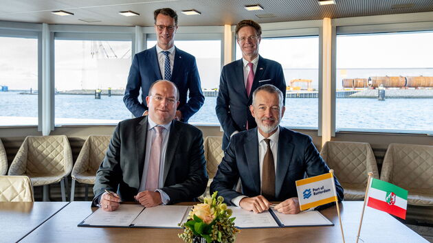 Duisburg, Rotterdam ports deepen sustainable cooperation