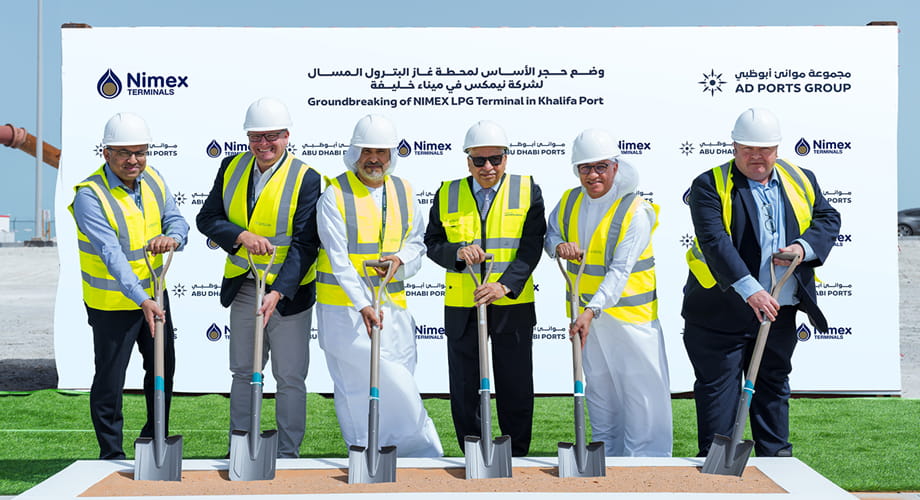 AD Ports, Nimex break ground on LPG terminal